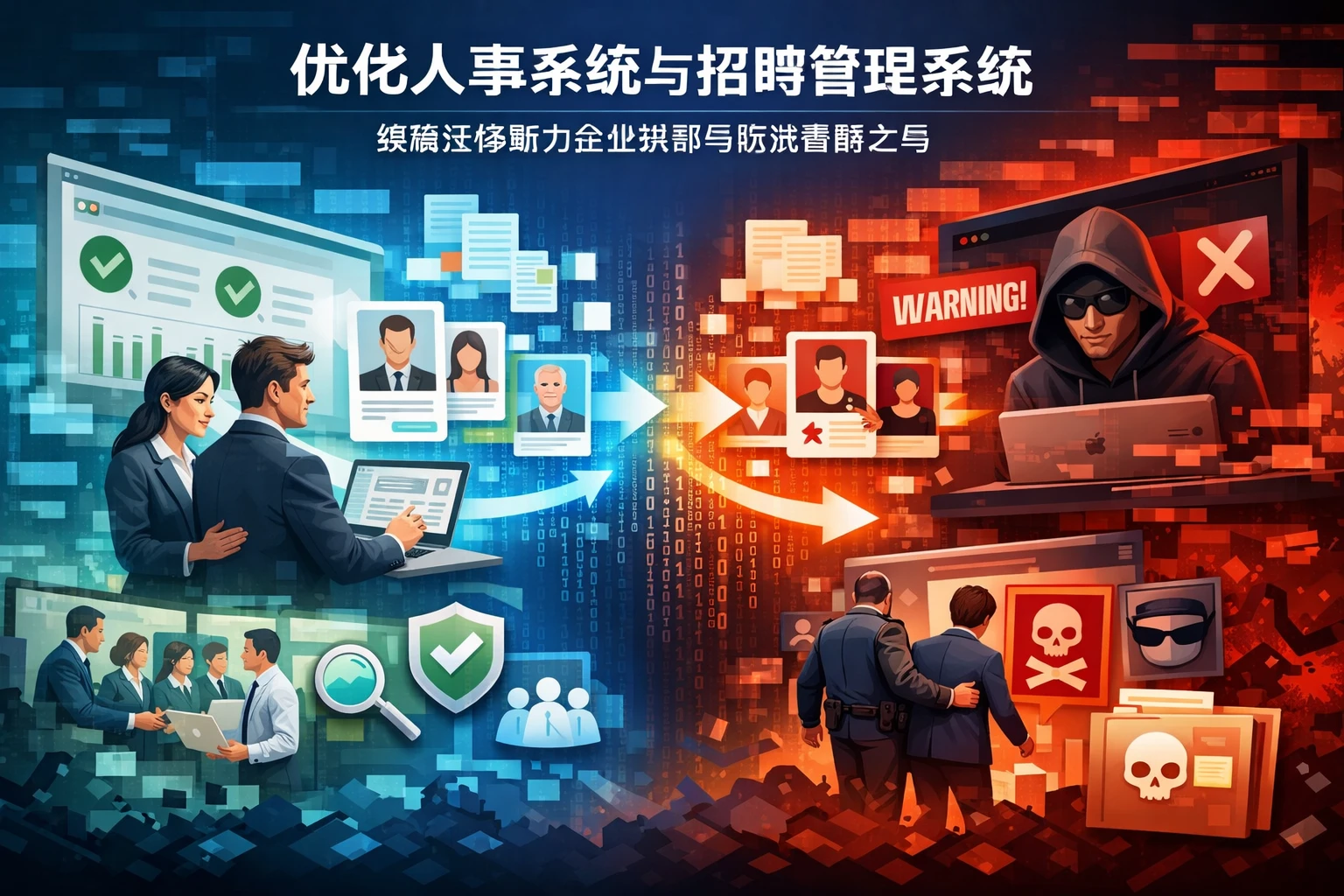 优化人事系统与招聘管理系统：数据迁移助力企业识别与防范害群之马