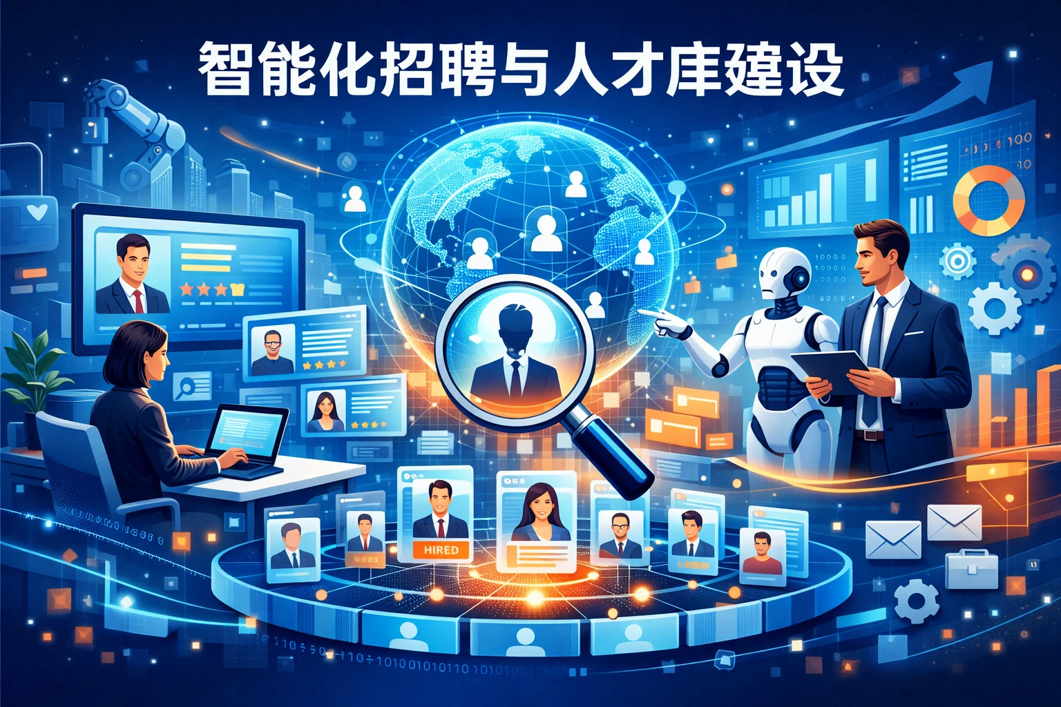 智能化招聘与人才库建设