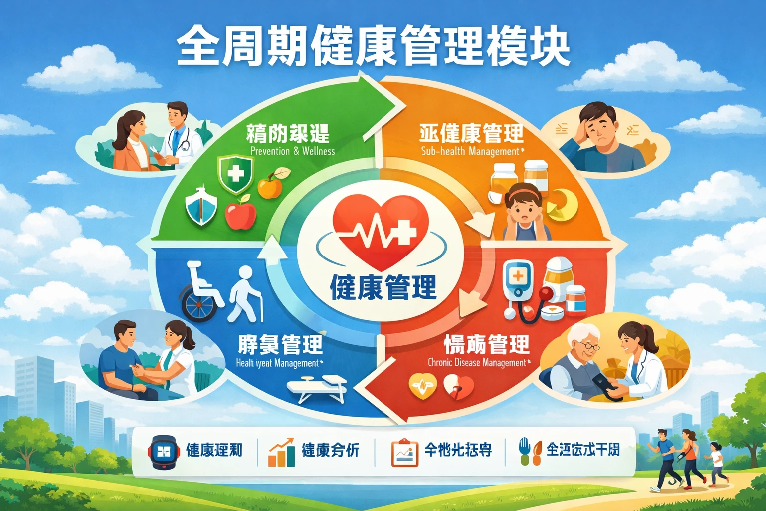 全周期健康管理模块
