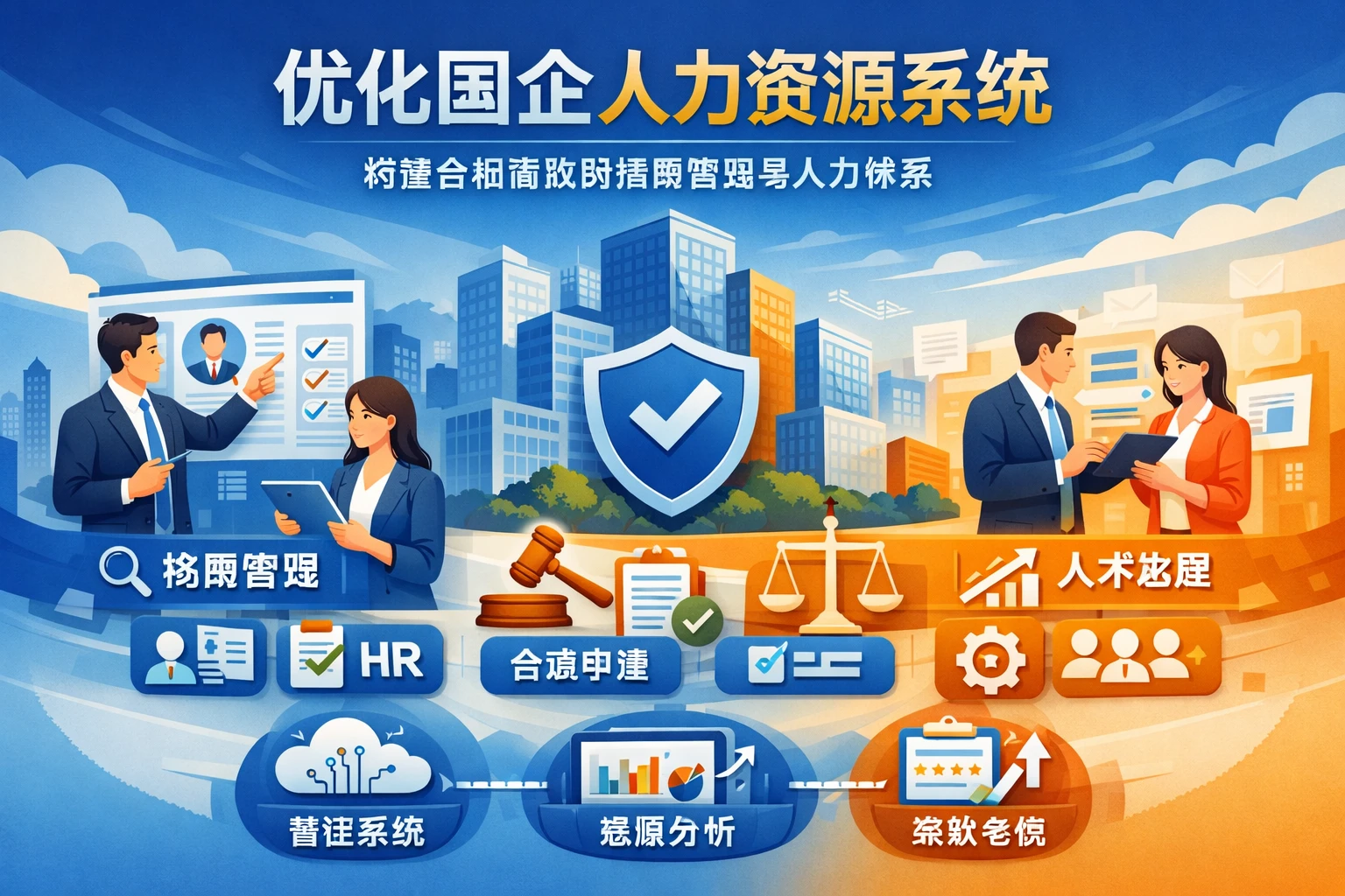 优化国企人力资源系统：构建合规高效的招聘管理与人力体系