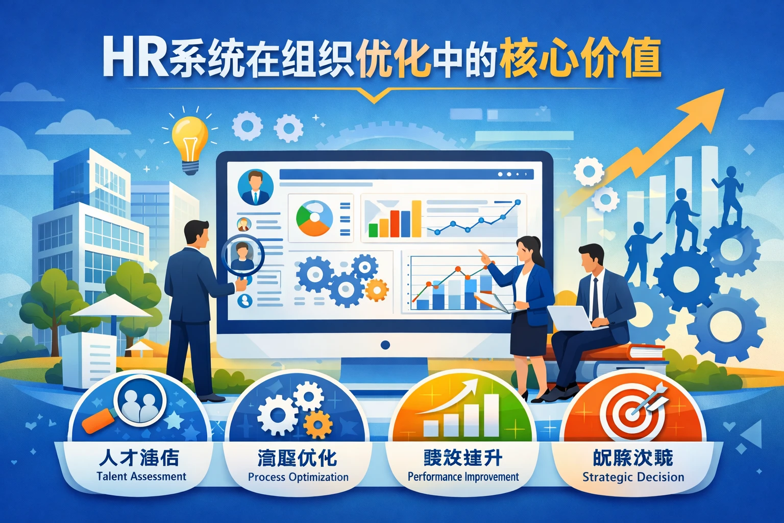 HR系统在组织优化中的核心价值