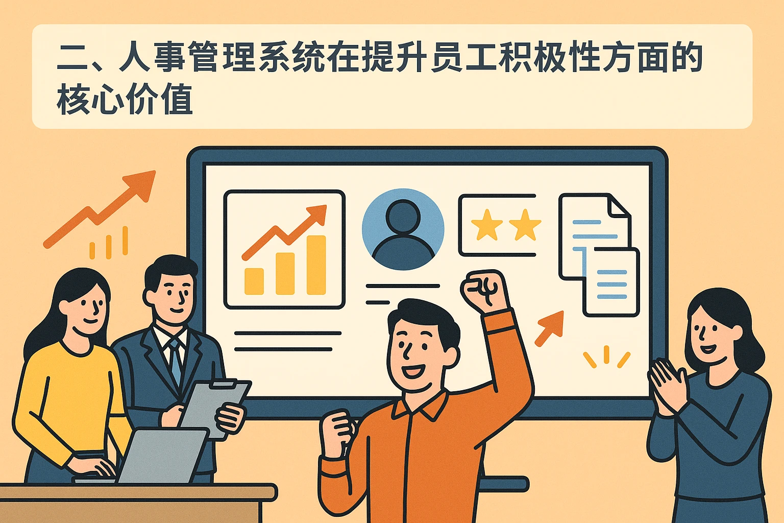 二、人事管理系统在提升员工积极性方面的核心价值