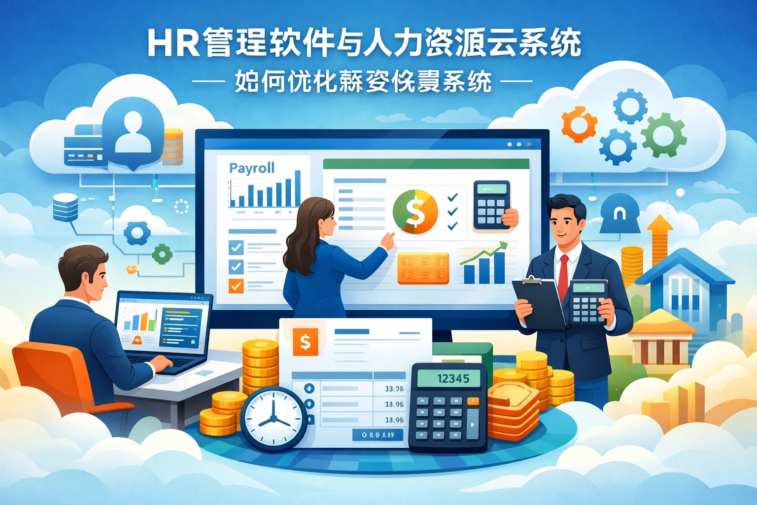HR管理软件与人力资源云系统如何优化薪资核算系统