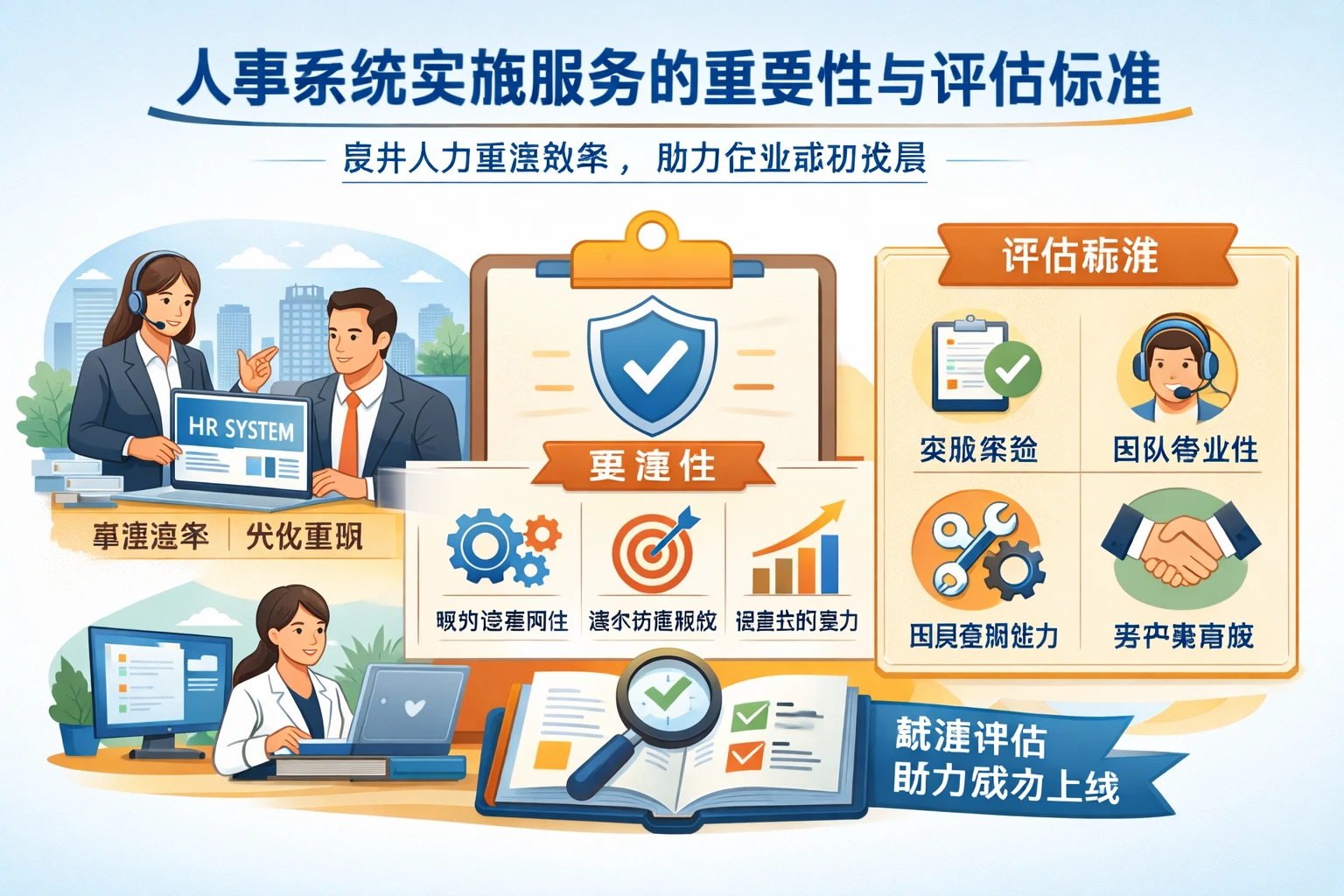 人事系统实施服务的重要性与评估标准