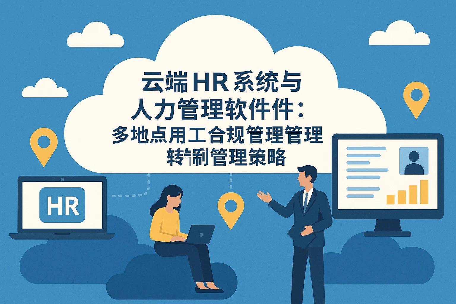 云端HR系统与HR管理软件：多地点用工合规管理与培训管理系统整合策略