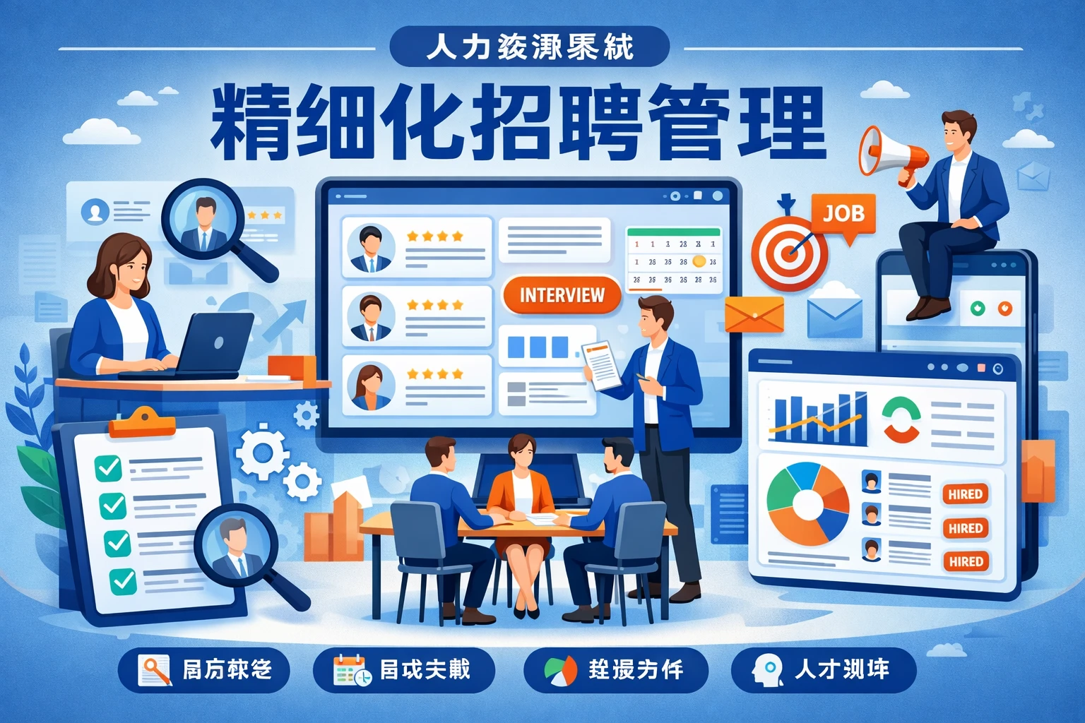 人力资源系统的精细化招聘管理