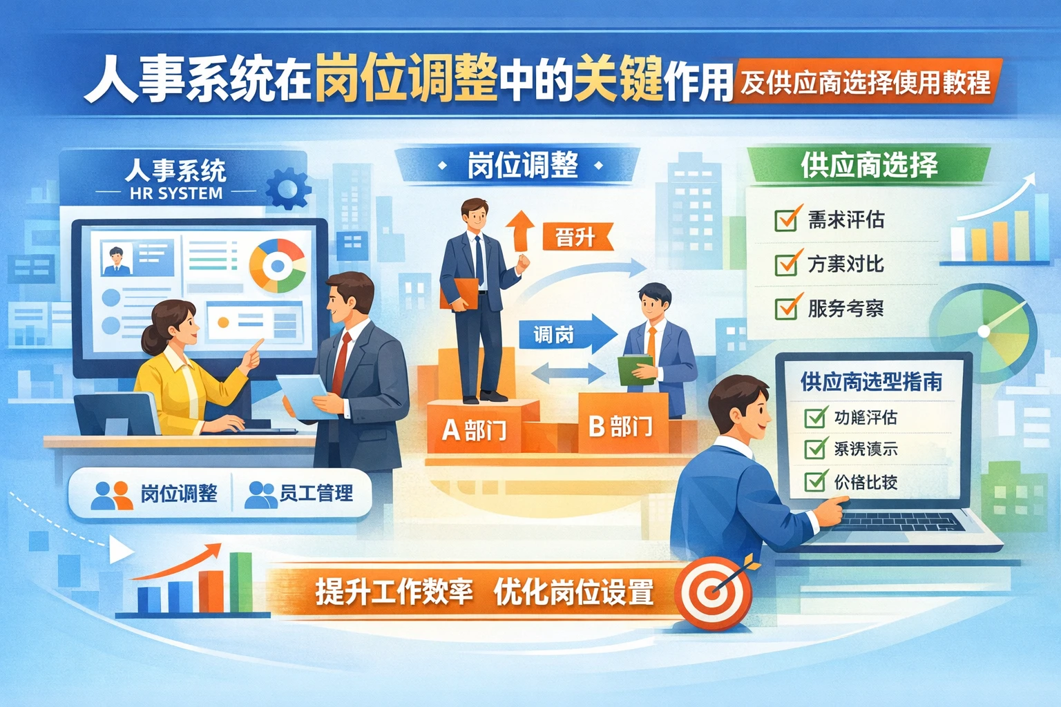 人事系统在岗位调整中的关键作用及供应商选择使用教程