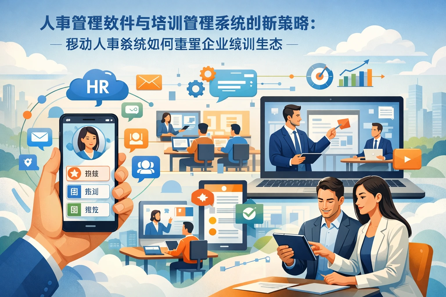 人事管理软件与培训管理系统创新策略：移动人事系统如何重塑企业培训生态