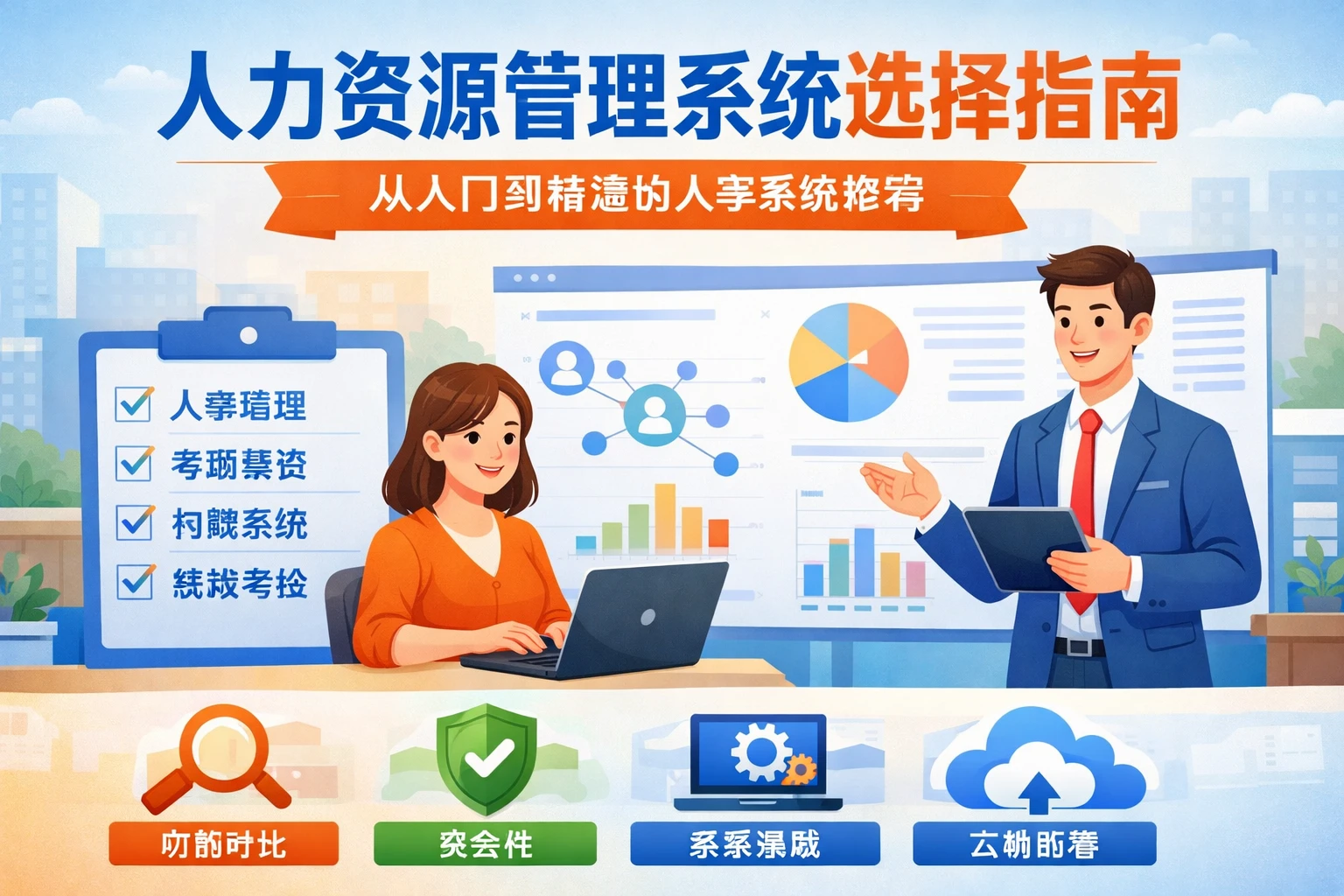 人力资源管理系统选择指南：从入门到精通的人事系统推荐