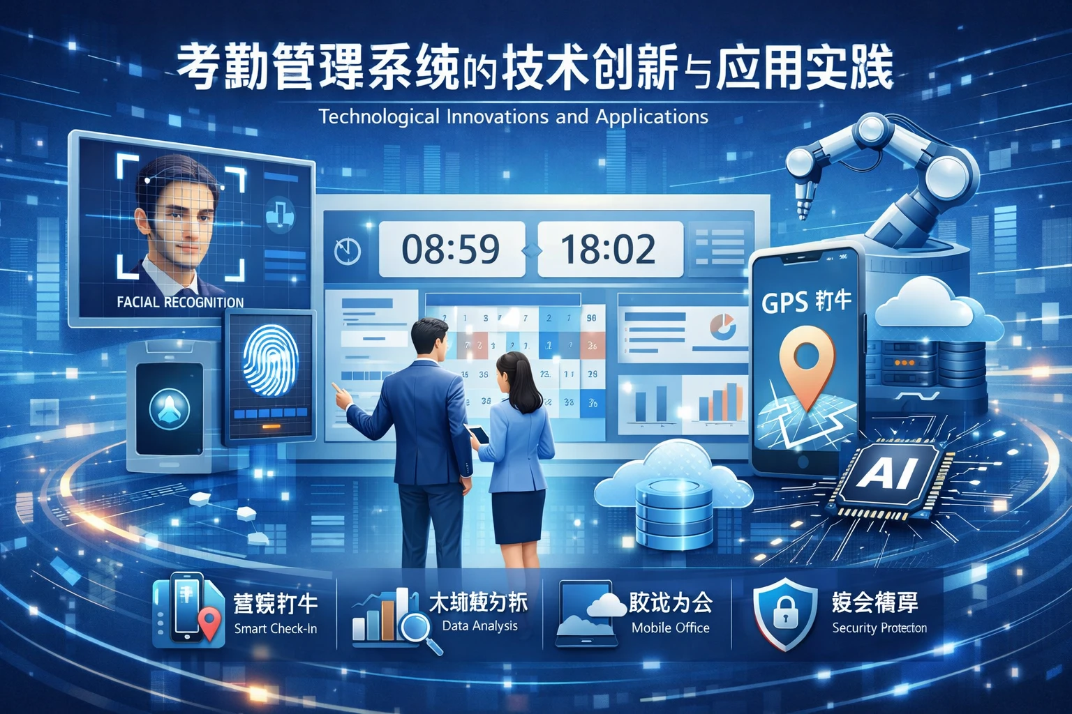 考勤管理系统的技术创新与应用实践