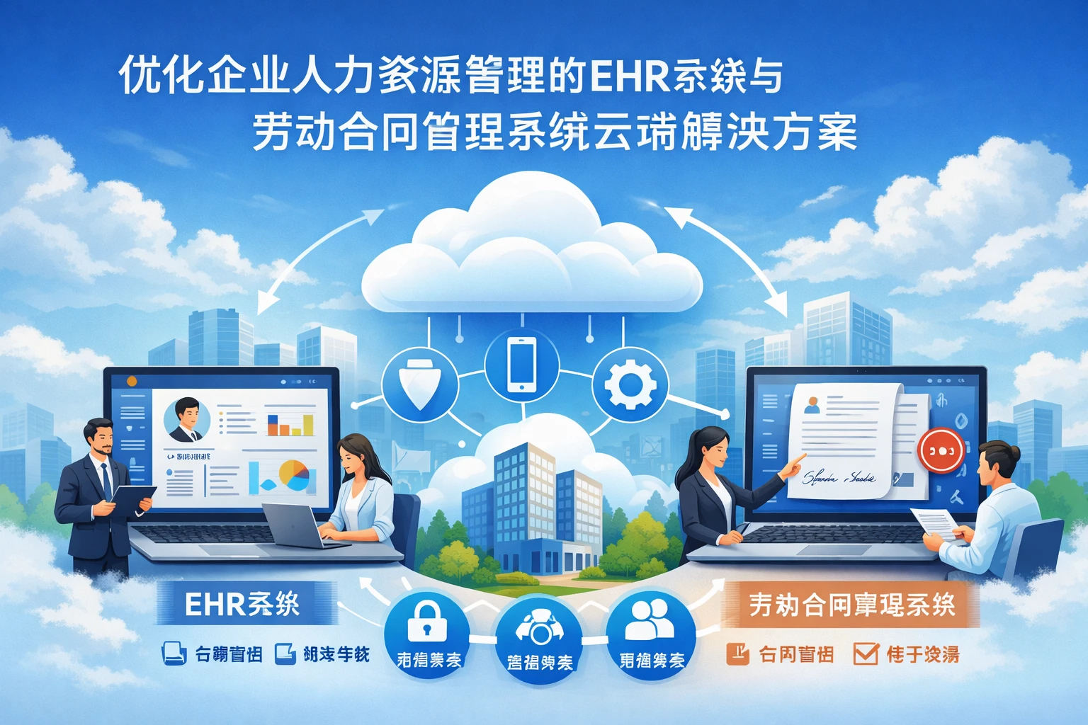 优化企业人力资源管理的EHR系统与劳动合同管理系统云端解决方案