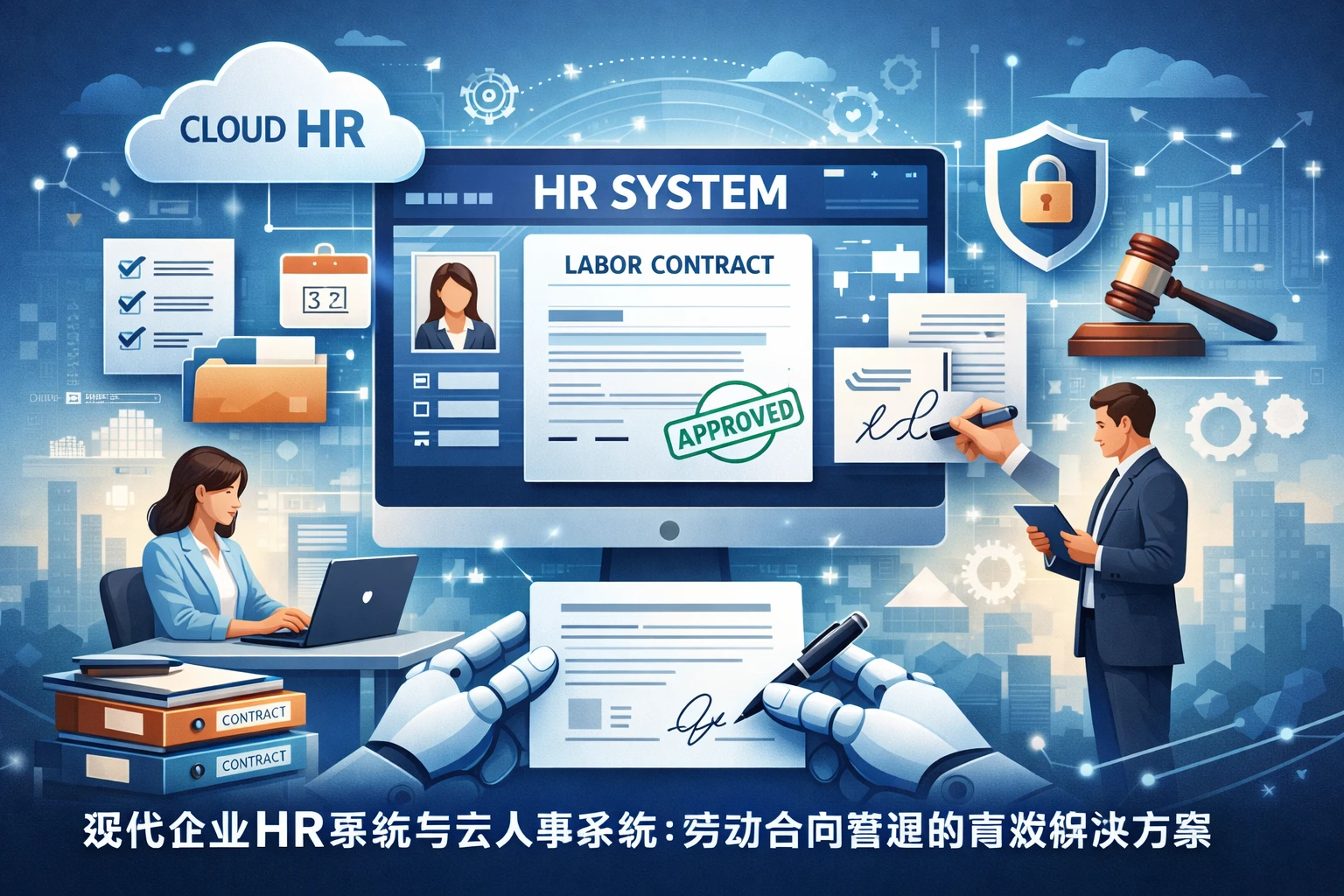 现代企业HR系统与云人事系统：劳动合同管理的高效解决方案