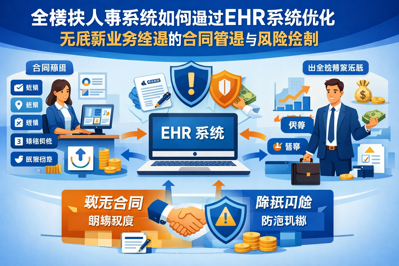 全模块人事系统如何通过ehr系统优化无底薪业务经理的合同管理与风险控制