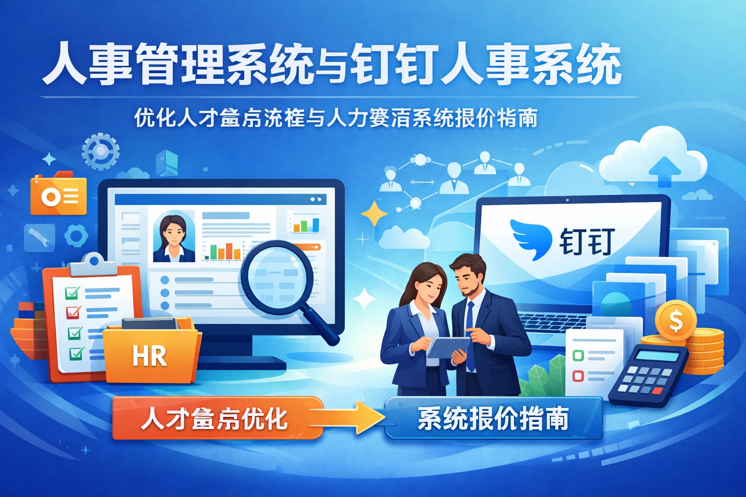 人事管理系统与钉钉人事系统：优化人才盘点流程与人力资源系统报价指南