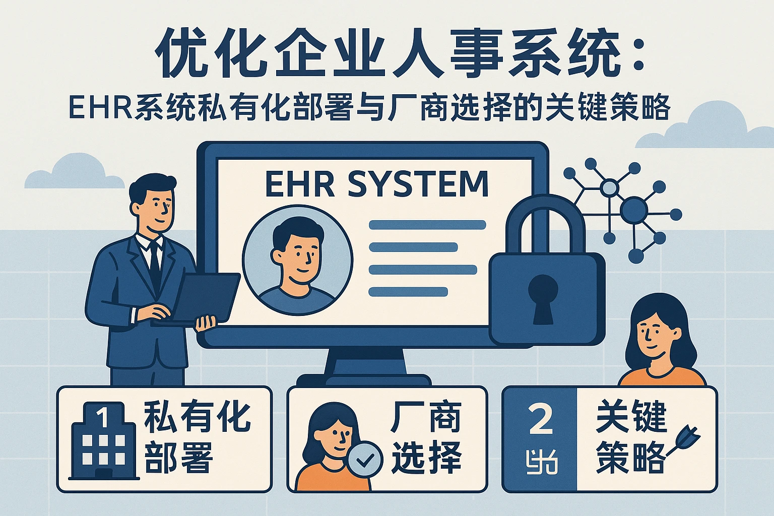优化企业人事系统：EHR系统私有化部署与厂商选择的关键策略