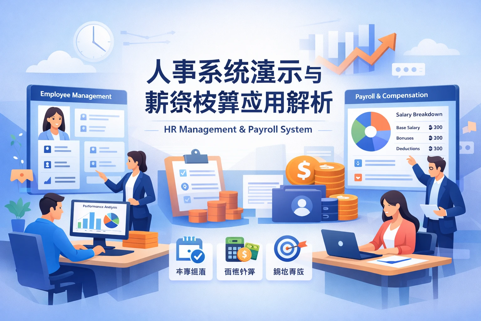 现代HR管理软件的人事系统演示与薪资核算系统应用解析