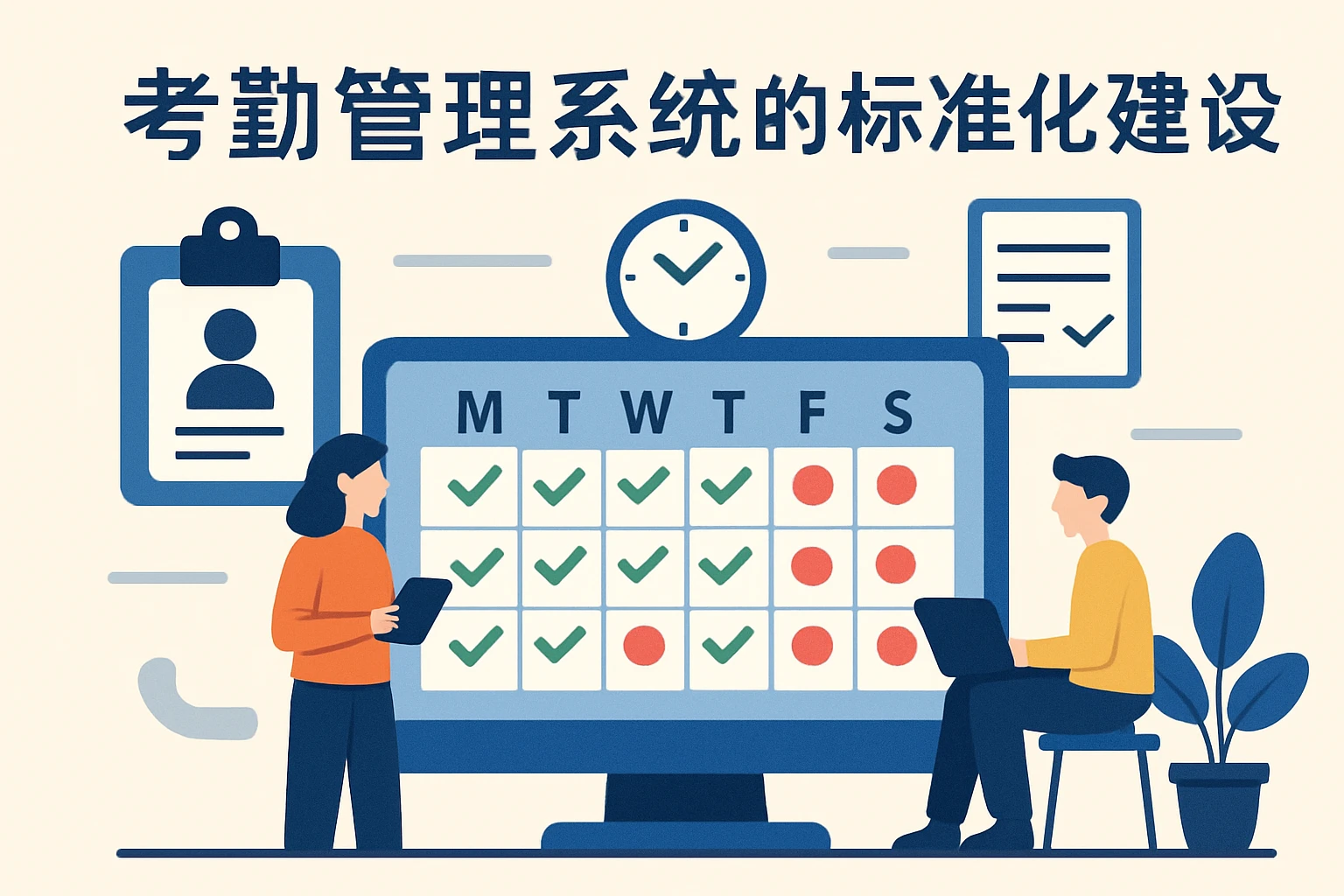 考勤管理系统的标准化建设
