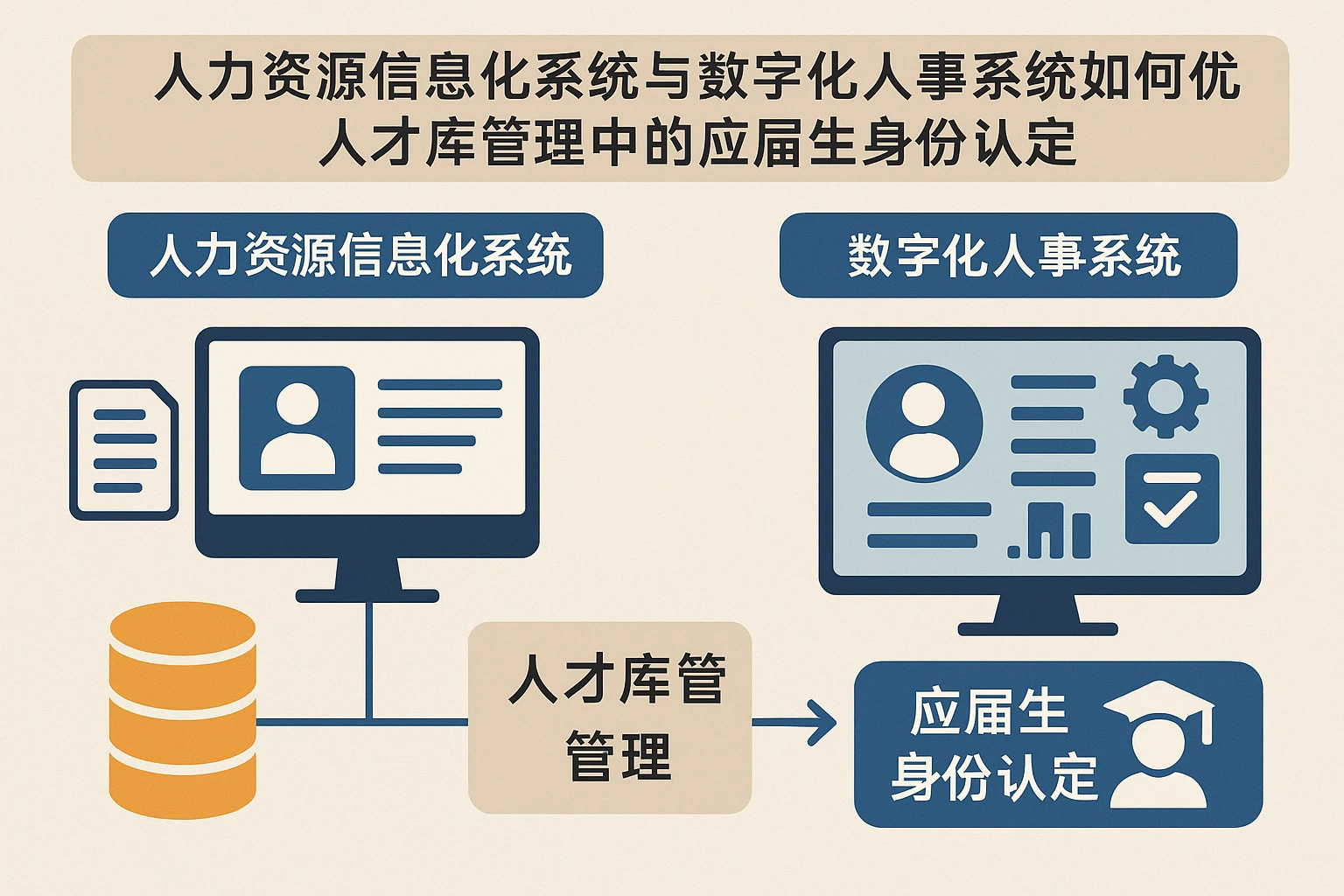 人力资源信息化系统与数字化人事系统如何优化人才库管理中的应届生身份认定