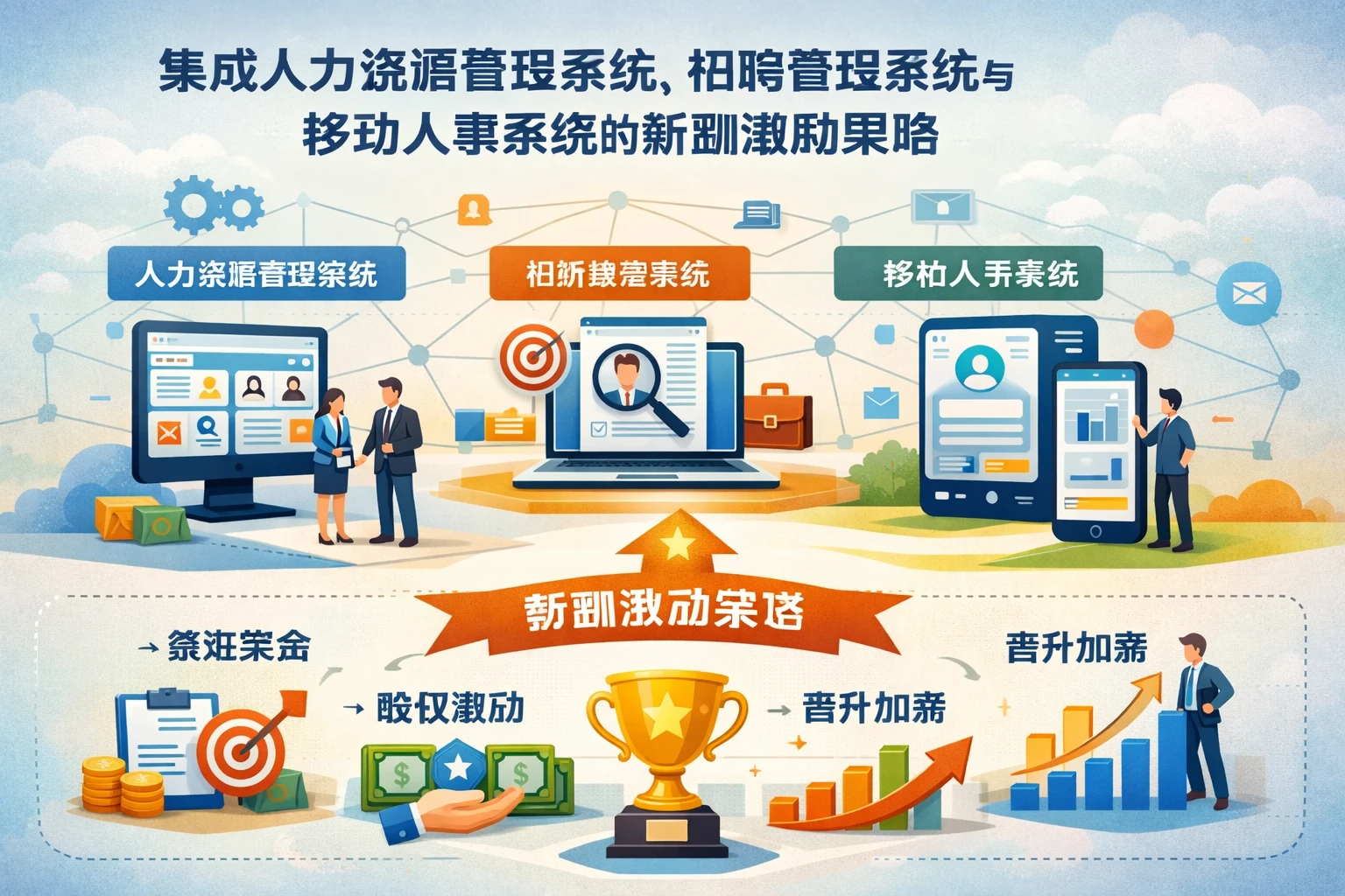 集成人力资源管理系统、招聘管理系统与移动人事系统的薪酬激励策略