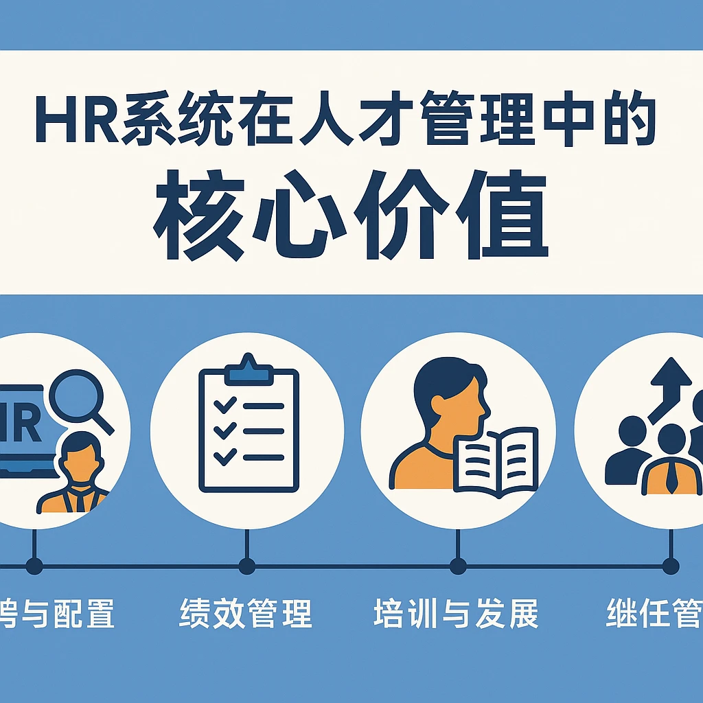 HR系统在人才管理中的核心价值