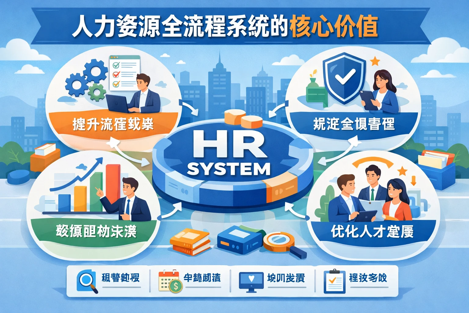 人力资源全流程系统的核心价值