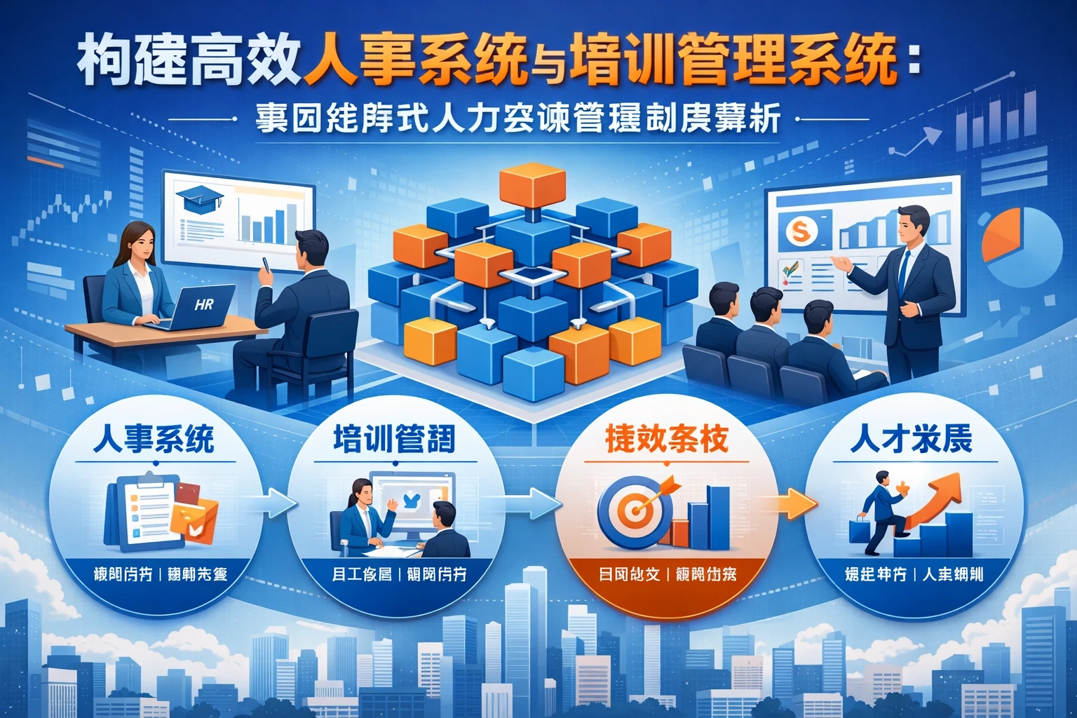 构建高效人事系统与培训管理系统:集团矩阵式人力资源管理制度解析