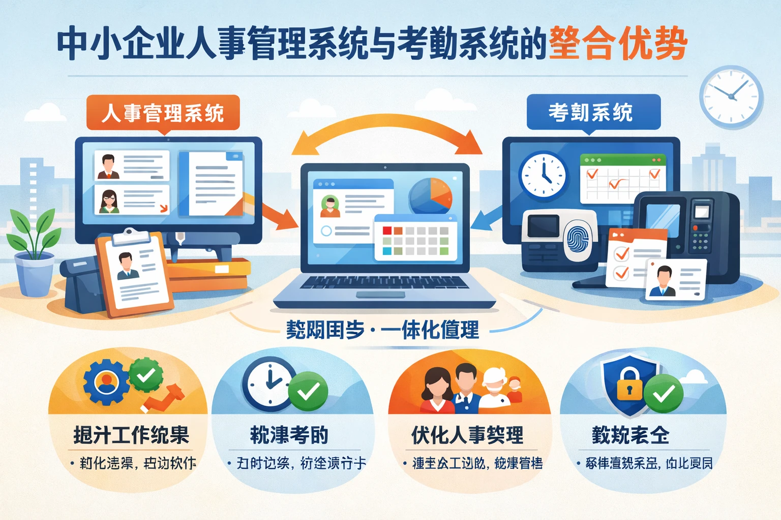 中小企业人事管理系统与考勤系统的整合优势