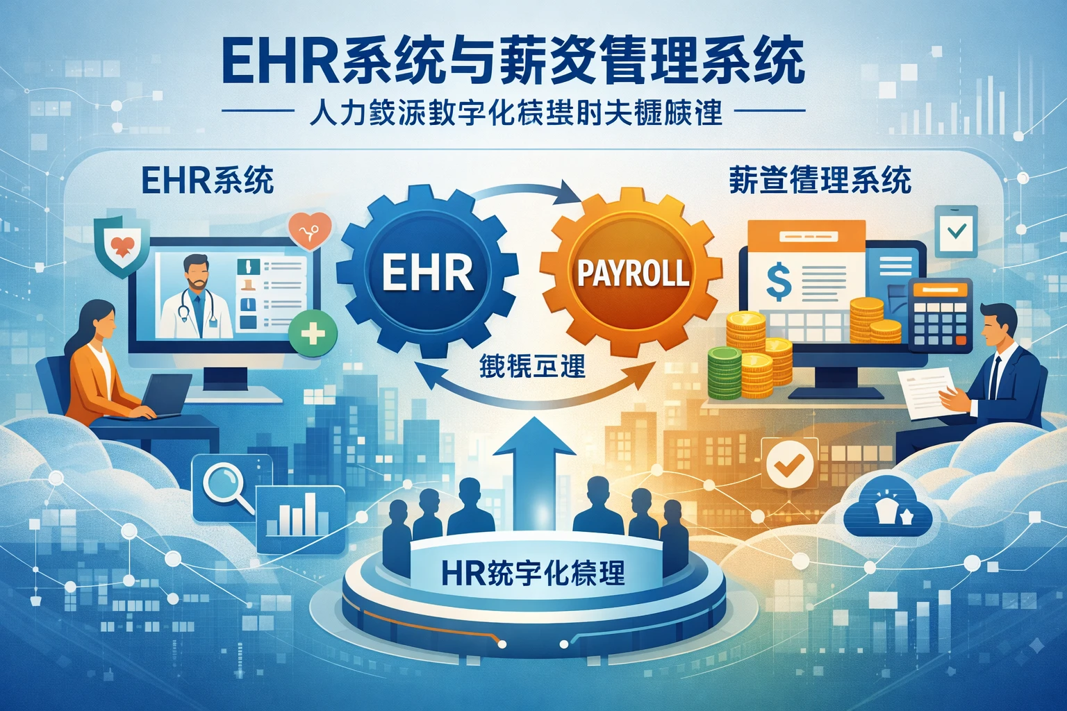 EHR系统与薪资管理系统：人力资源数字化转型的关键路径