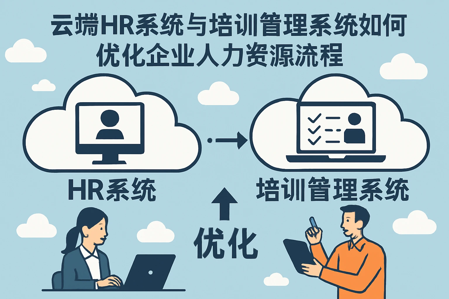云端HR系统与培训管理系统如何优化企业人力资源流程
