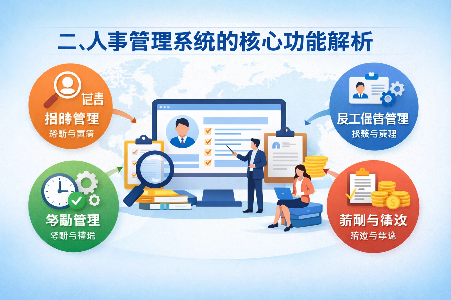 二、人事管理系统的核心功能解析