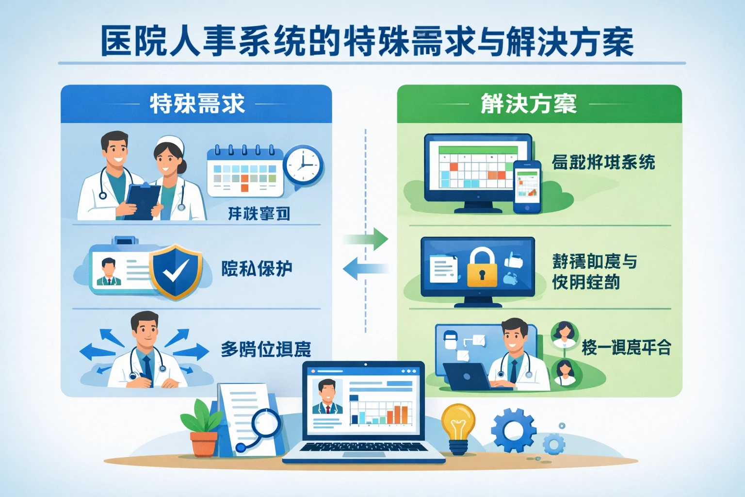 医院人事系统的特殊需求与解决方案