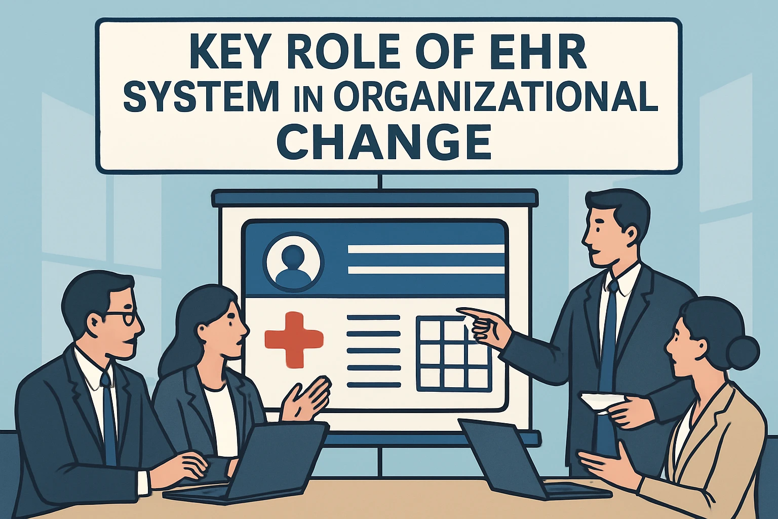 EHR系统在组织调整中的关键作用