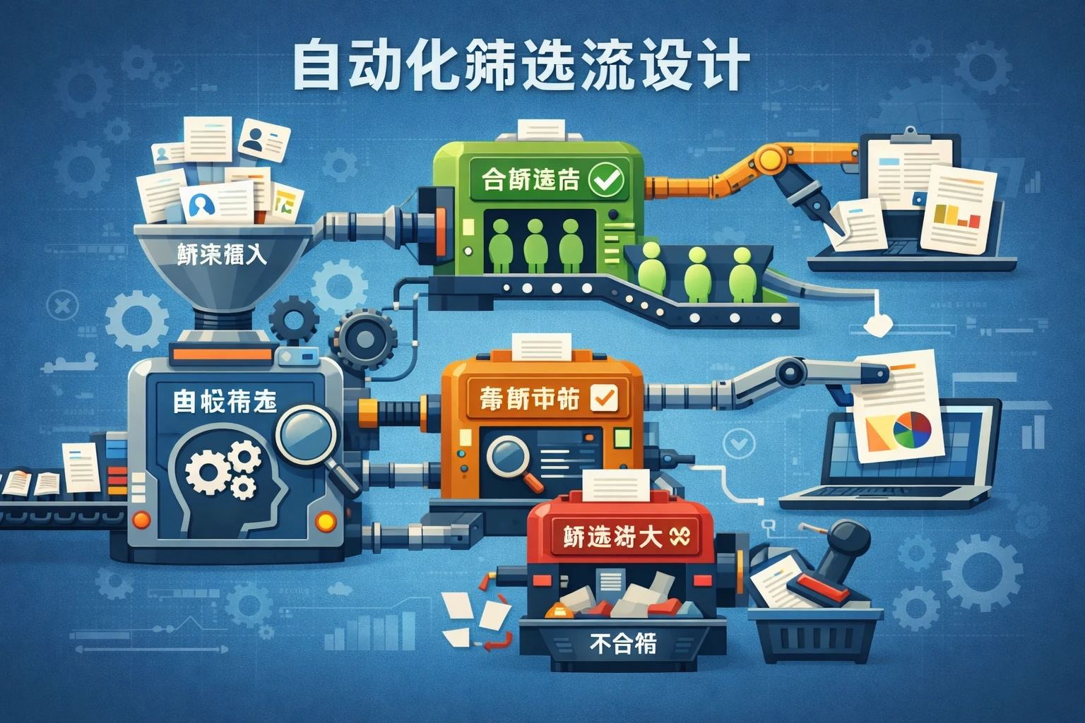 自动化筛选流程设计