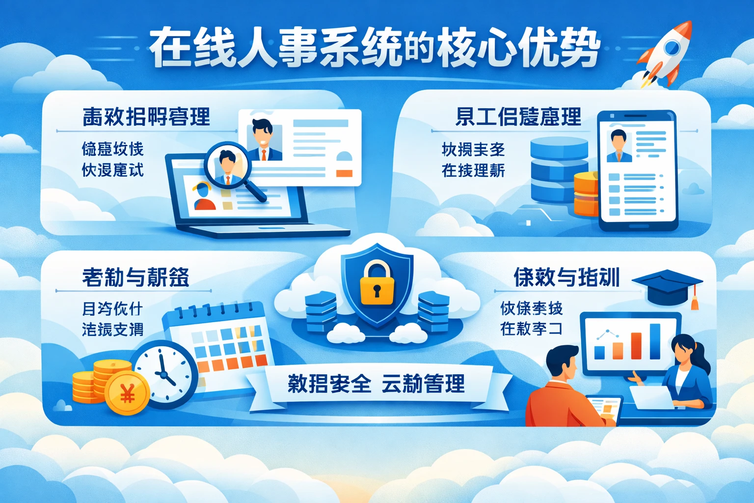 在线人事系统的核心优势
