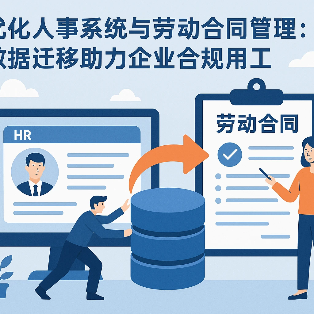 优化人事系统与劳动合同管理：数据迁移助力企业合规用工