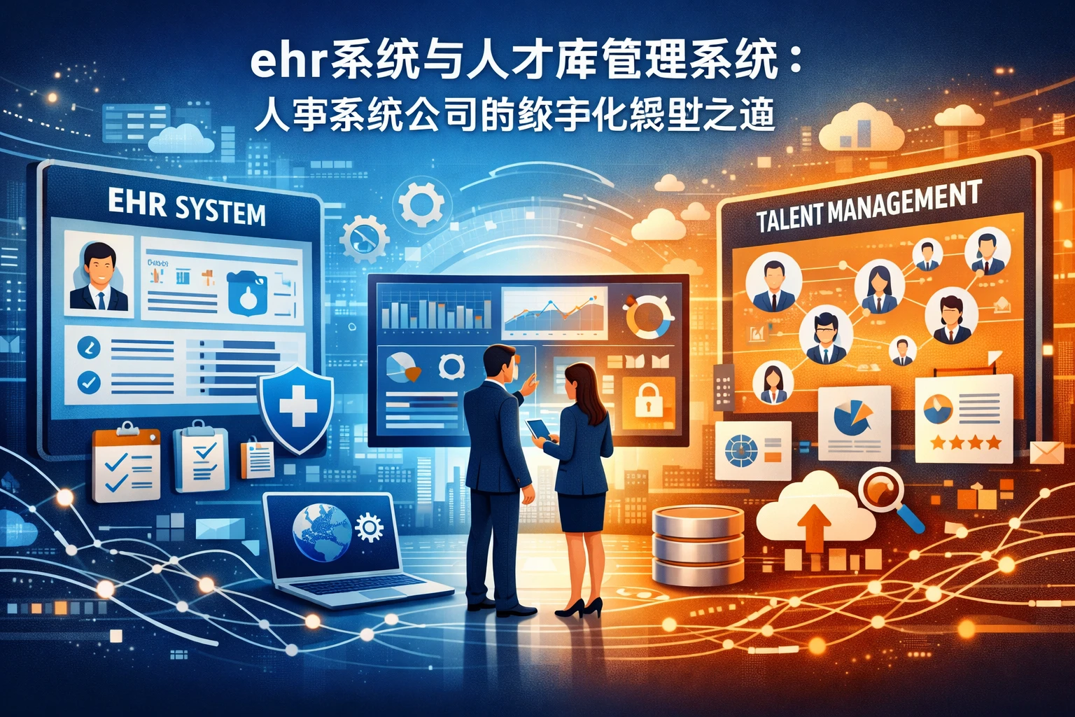ehr系统与人才库管理系统：人事系统公司的数字化转型之道