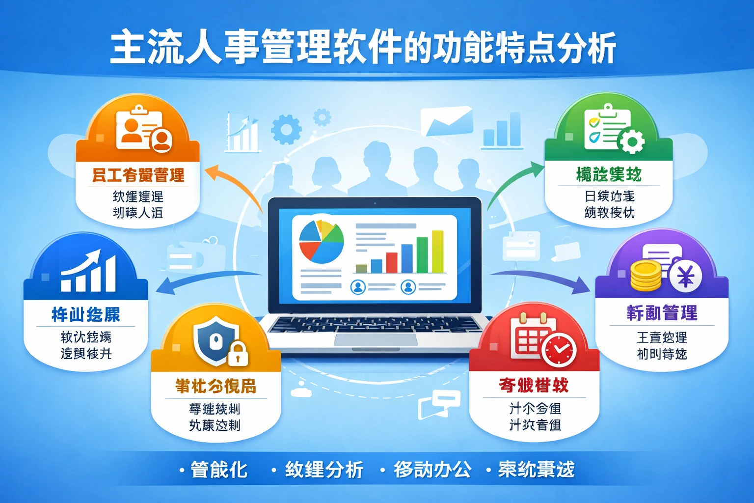 主流人事管理软件的功能特点分析