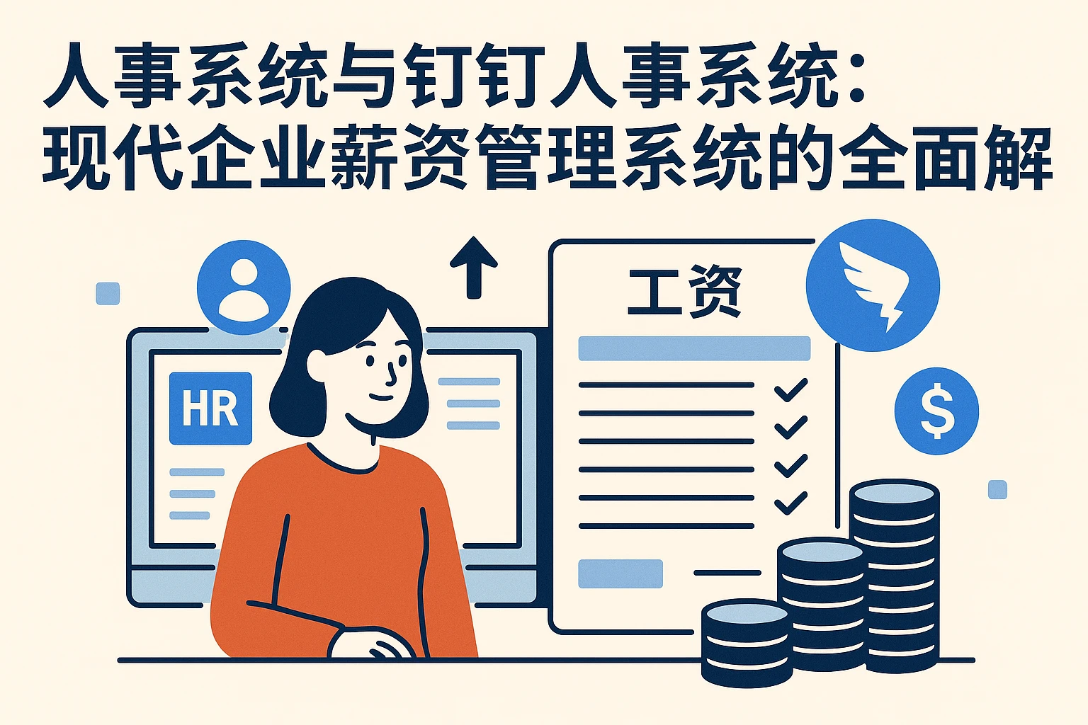 人事系统与钉钉人事系统：现代企业薪资管理系统的全面解析