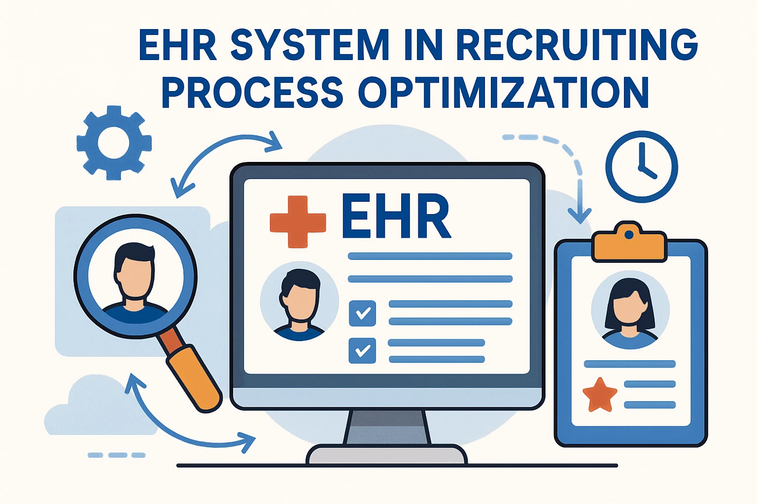 EHR系统在招聘流程优化中的核心价值
