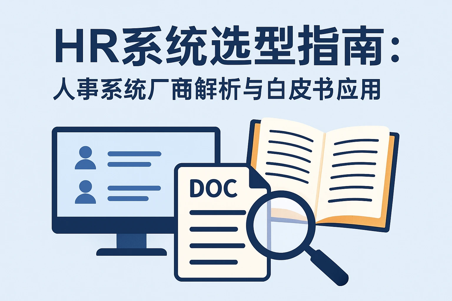 HR系统选型指南:人事系统厂商解析与白皮书应用