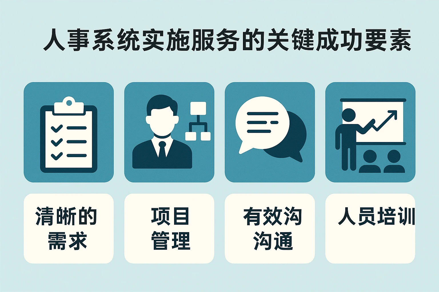人事系统实施服务的关键成功要素