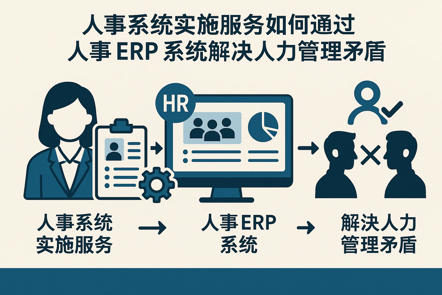 人事系统实施服务如何通过人事ERP系统解决企业人力管理矛盾