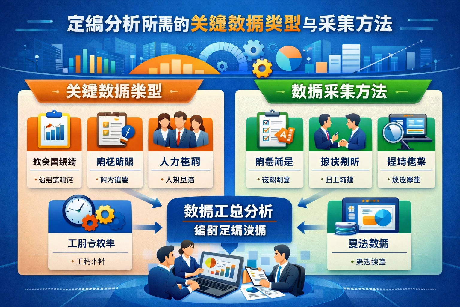 定编分析所需的关键数据类型与采集方法