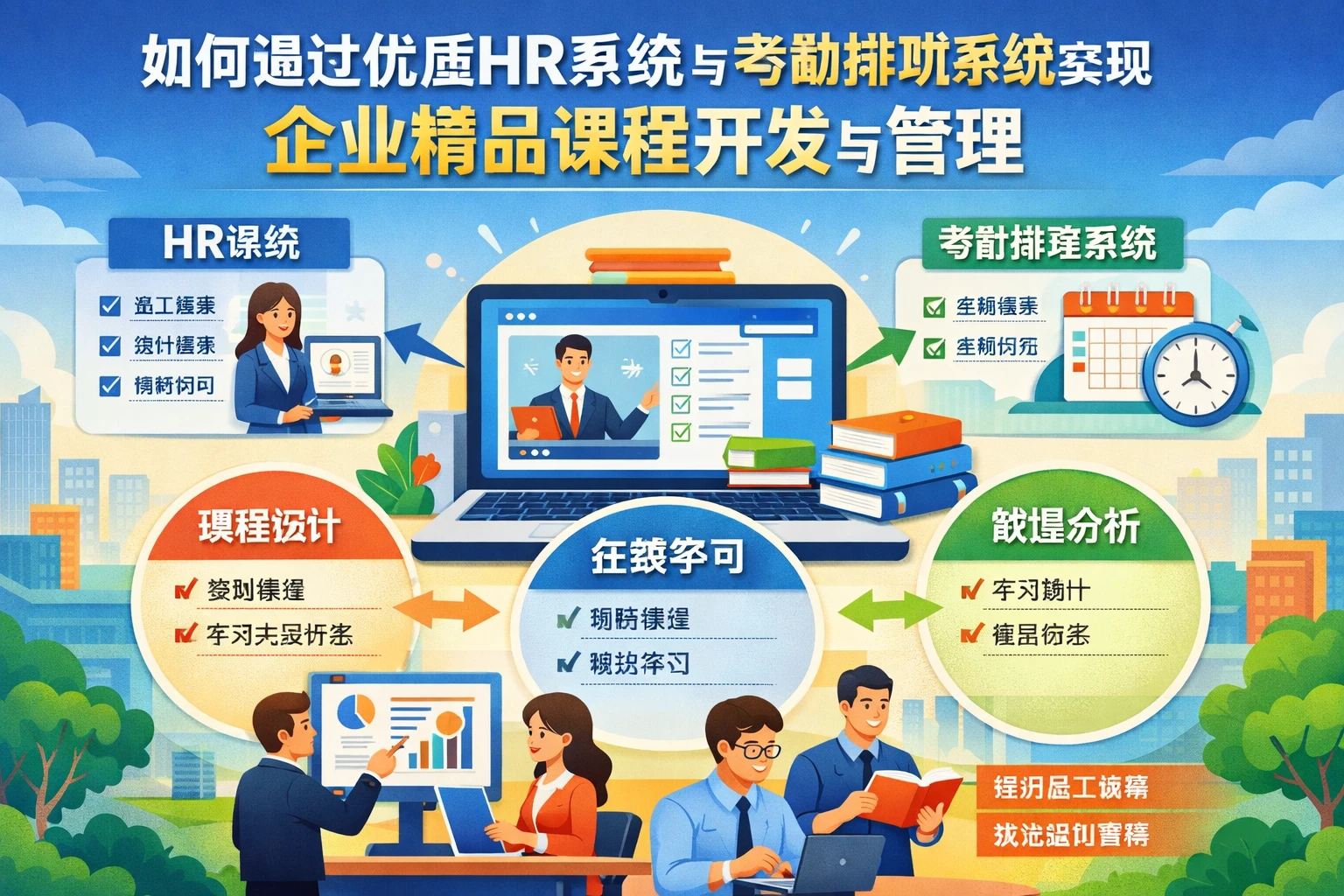 如何通过优质HR系统与考勤排班系统实现企业精品课程开发与管理