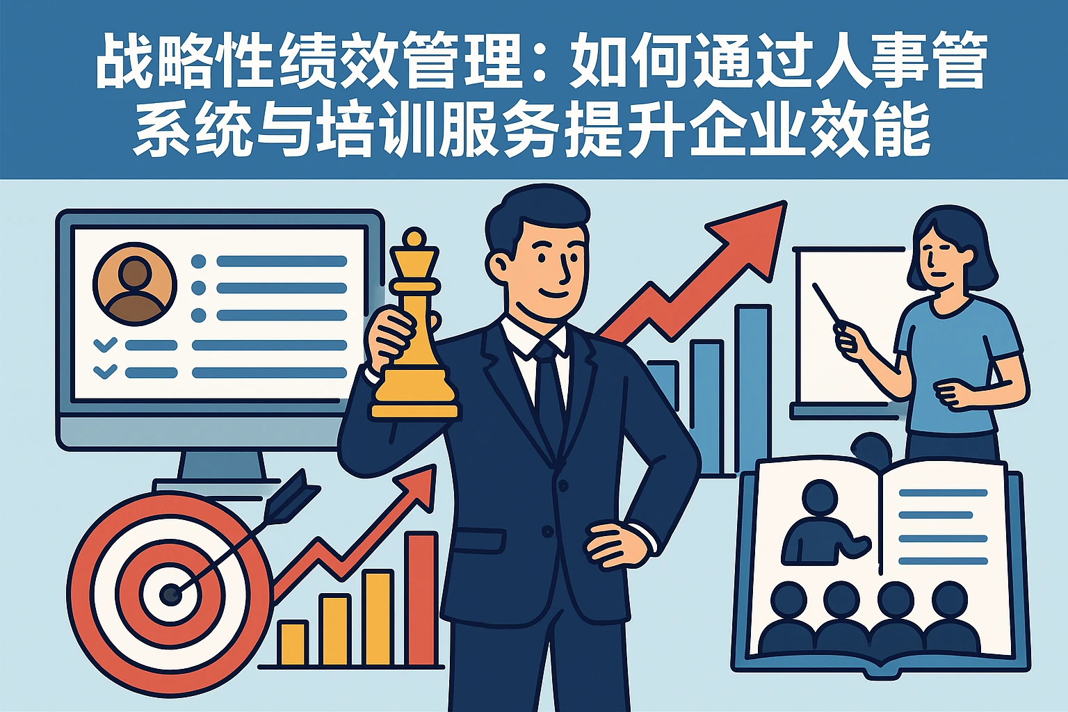 战略性绩效管理：如何通过人事管理系统与培训服务提升企业效能