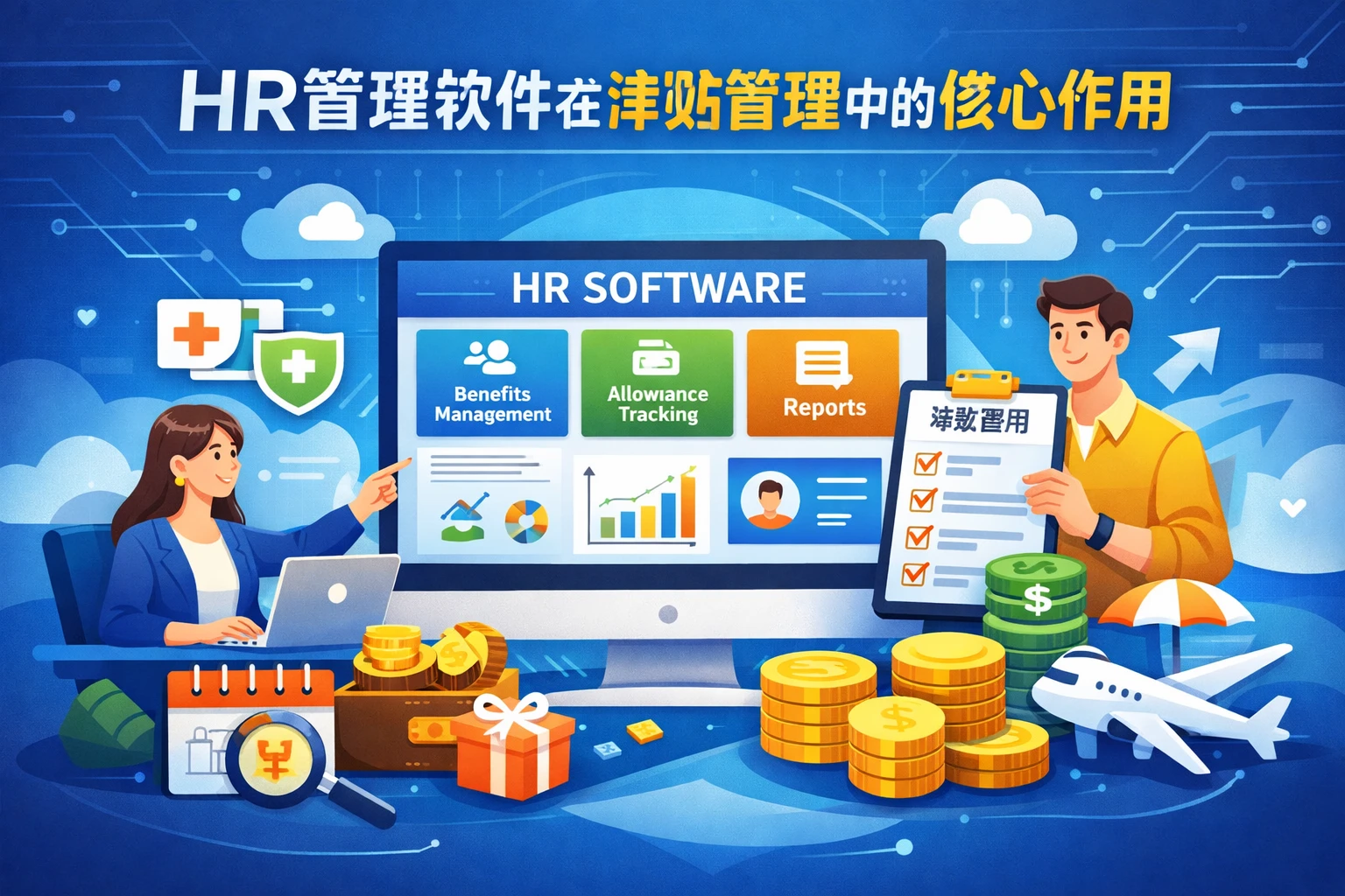 HR管理软件在津贴管理中的核心作用