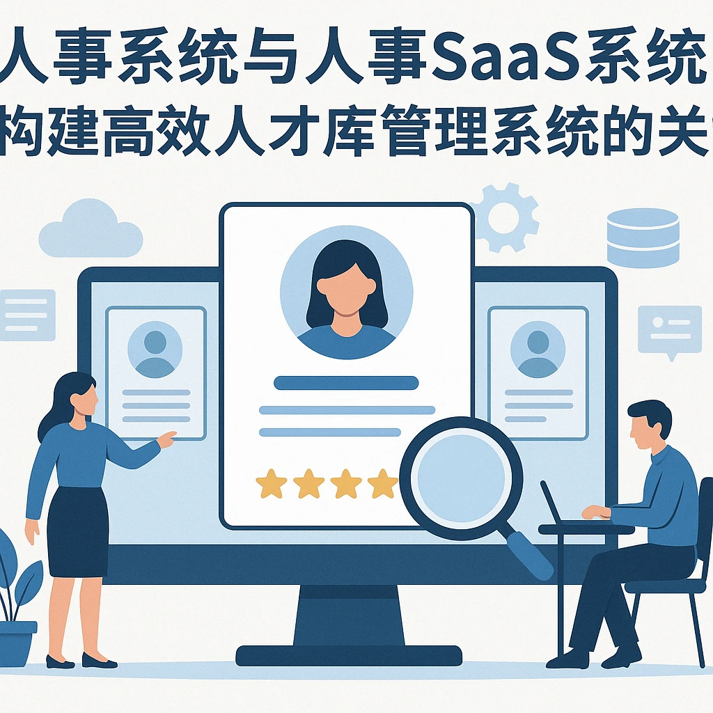 人事系统与人事SaaS系统：构建高效人才库管理系统的关键