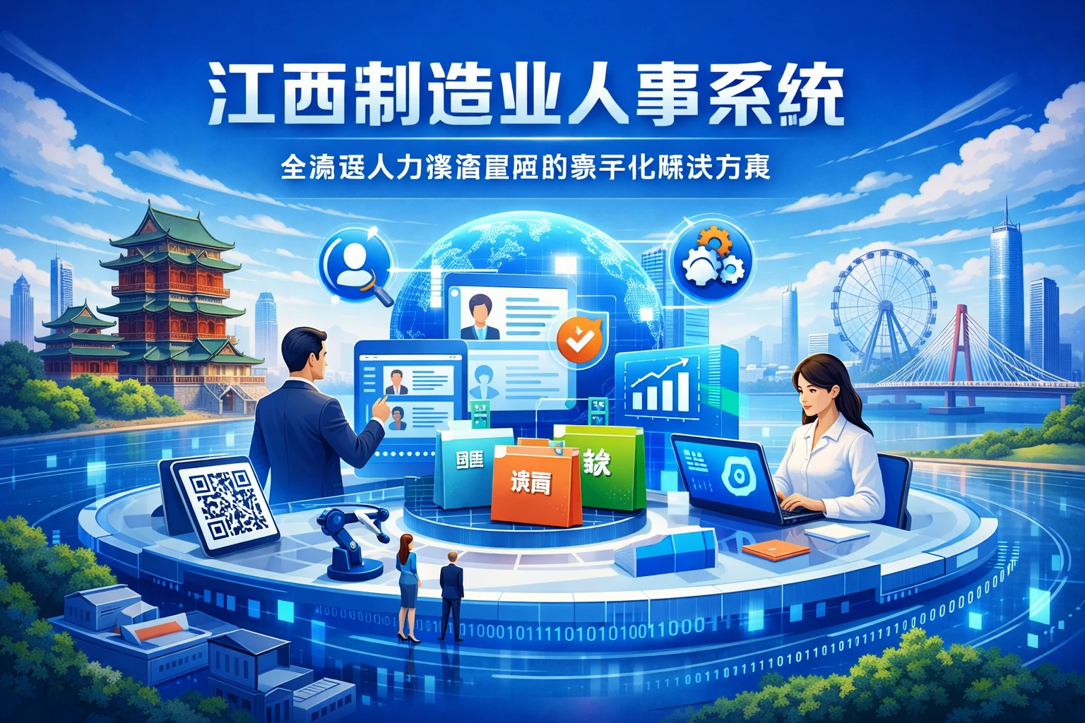 江西制造业人事系统:全流程人力资源管理的数字化解决方案