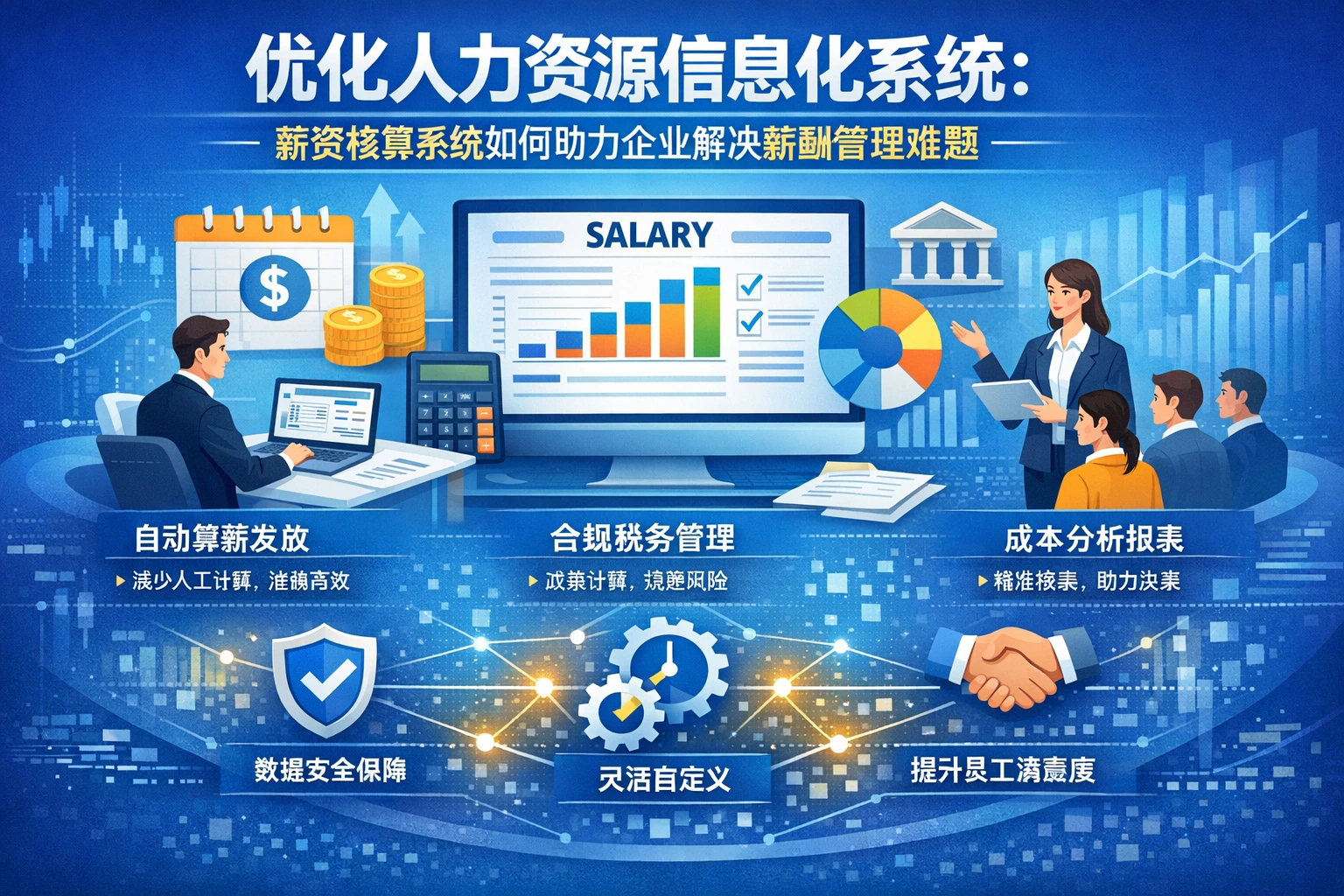 优化人力资源信息化系统：薪资核算系统如何助力企业解决薪酬管理难题