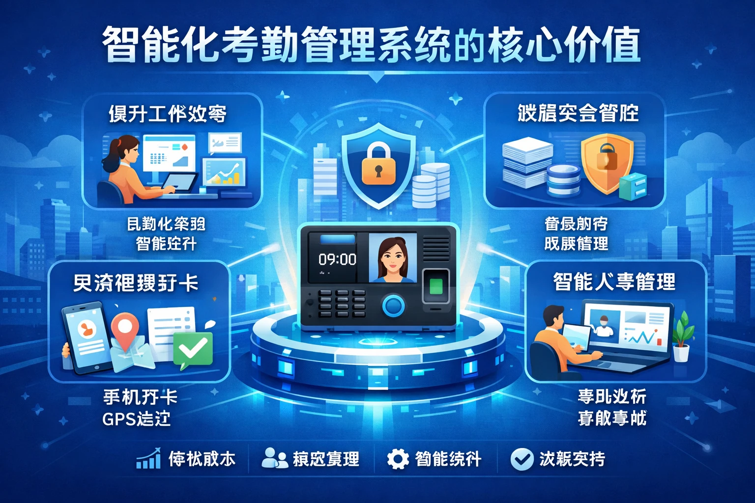 智能化考勤管理系统的核心价值